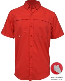 Mens Short Sleeve Fishing Shirt - RANGE