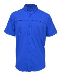 Mens Short Sleeve Fishing Shirt - Security Supervisor