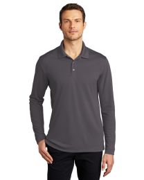 Port Authority Dry Zone UV Micro-Mesh Long Sleeve Polo - Pest Control
