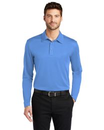 Port Authority Silk Touch Performance Long Sleeve Polo - Pest Control 