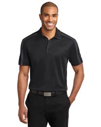 Port Authority Silk Touch Performance Colorblock Stripe Polo - Concierge 